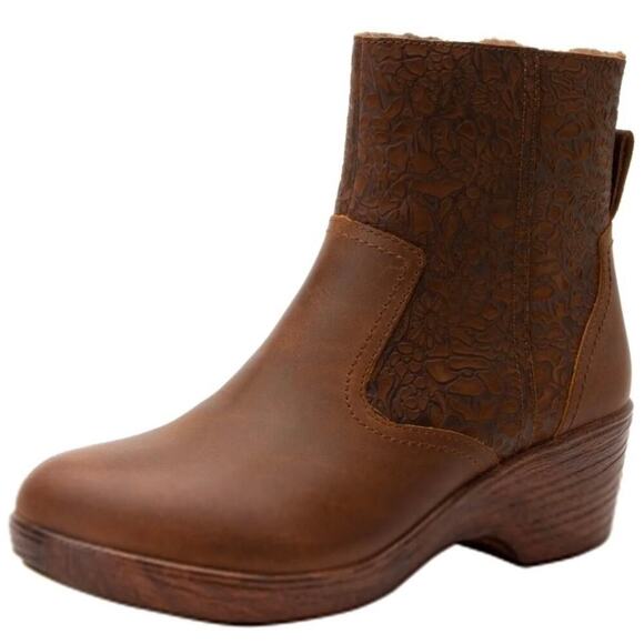 Alegria Shoes - Alegria Scarlett Tawny Boot Tawny Brown- Size 41